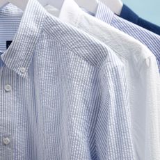 White seersucker shirt | Tailor Store®